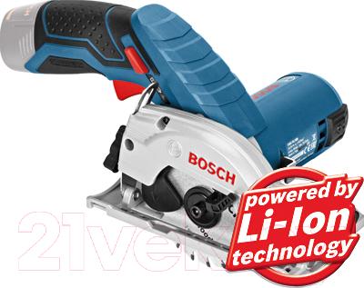 Профессиональная дисковая пила Bosch GKS 10.8 V-LI Professional (0.601.6A1.001) - общий вид