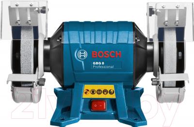 Профессиональный точильный станок Bosch GBG 8 Professional (0.601.27A.100) - вид спереди