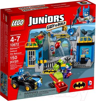 Конструктор Lego Juniors Бэтмен: Оборона Бэтпещеры (10672) - упаковка