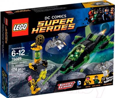Конструктор Lego Super Heroes Зеленый Фонарь против Синестро (76025) - упаковка