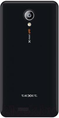 Смартфон Texet X-maxi qHD / TM-5172  (черный + внешний АКБ) - вид сзади
