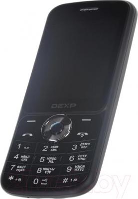 Мобильный телефон DEXP Larus M1 (черный) - общий вид