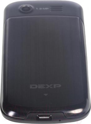 Мобильный телефон DEXP Larus M1 (черный) - вид сзади