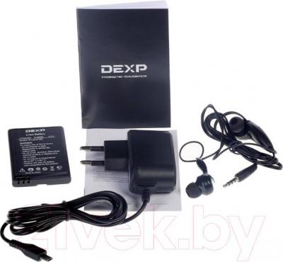 Мобильный телефон DEXP Larus M2 (серый) - комплектация