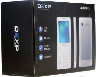 Мобильный телефон DEXP Larus M3 (черный)