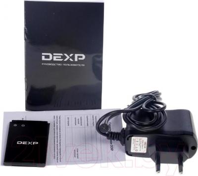 Мобильный телефон DEXP Larus E1 (белый) - комплектация