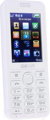 Мобильный телефон DEXP Larus E3 (белый) - общий вид