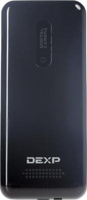 Мобильный телефон DEXP Larus E3 (черный) - вид сзади