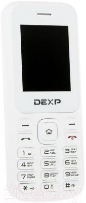 Мобильный телефон DEXP Larus С2 (белый) - общий вид