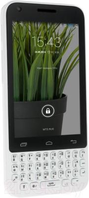 Смартфон DEXP Ixion MQ 3.5" (белый) - общий вид