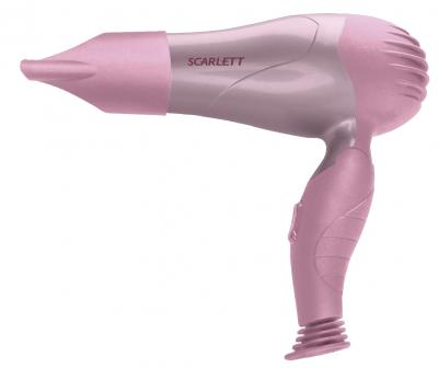 Компактный фен Scarlett SC-076 (розовый) - общий вид
