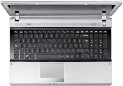 Ноутбук Samsung RV515 (NP-RV515-A01RU) - сверху открытый