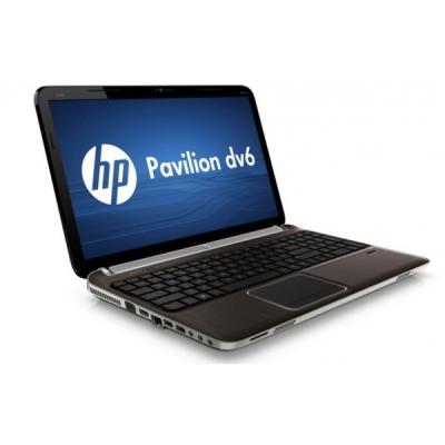 Ноутбук HP PAVILION dv6-6151er (LZ494EA) - сбоку открытый