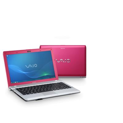 Ноутбук Sony VAIO VPCYB3Q1R/P - спереди и сзади