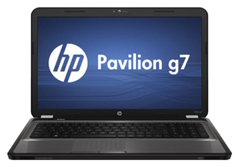 Ноутбук HP Pavilion g7-1255er (A4C85EA) - спереди