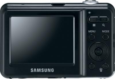 Компактный фотоаппарат Samsung ES9 (EC-ES9ZZZBABRU) Black - вид сзади