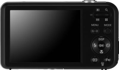 Компактный фотоаппарат Samsung PL120 Silver - вид сзади