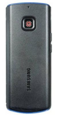 Мобильный телефон Samsung C3011 Black with Blue (GT-C3011 EBASER) - задняя панель