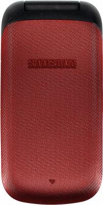 Мобильный телефон Samsung E1195 Red (GT-E1195 RRASER) - вид сзади