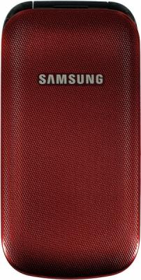 Мобильный телефон Samsung E1195 Red (GT-E1195 RRASER) - вид спереди