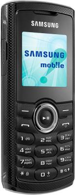 Мобильный телефон Samsung E2121 Black (GT-E2121 ZKBSER) - вид сбоку