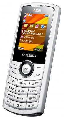 Мобильный телефон Samsung E2232 White (GT-E2232 IWASER) - общий вид