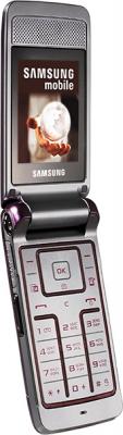 Мобильный телефон Samsung S3600 Pink with Pattern (GT-S3600 TIISER) - общий вид