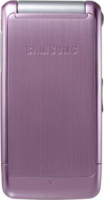 Мобильный телефон Samsung S3600 Pink with Pattern (GT-S3600 TIISER) - вид сзади