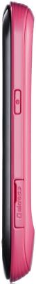 Мобильный телефон Samsung S3850 Corby II Pink - вид сбоку