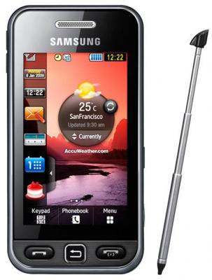 Мобильный телефон Samsung S5230 Star Black (GT-S5230 LKMSER) - общий вид