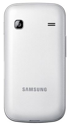 Смартфон Samsung S5660 Galaxy Gio White (GT-S5660 SWASER) - вид сзади
