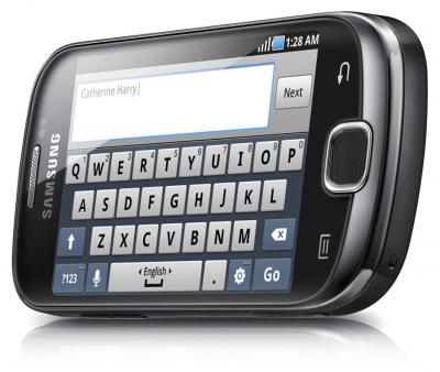 Смартфон Samsung S5670 Galaxy Fit Black (GT-S5670 HKASER) - общий вид