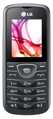 Мобильный телефон LG A230 Gray - вид спереди