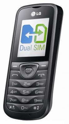 Мобильный телефон LG A230 Gray - общий вид