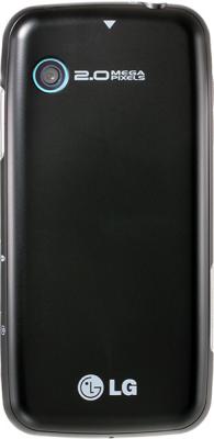 Мобильный телефон LG GS290 Black - вид сзади