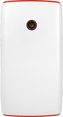 Мобильный телефон LG T300 White - вид сзади