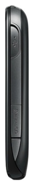 Мобильный телефон LG T510 Black - вид сбоку