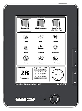 Электронная книга PocketBook Pro 602 - вид спереди
