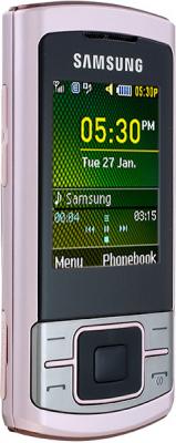 Мобильный телефон Samsung C3050 Pink - вид сбоку