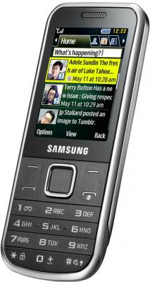 Мобильный телефон Samsung C3530 Silver (GT-C3530 HSASER) - вполоборота