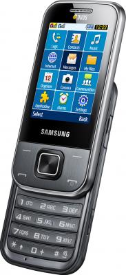 Мобильный телефон Samsung C3752 Gray (GT-C3752 MAASER) - общий вид
