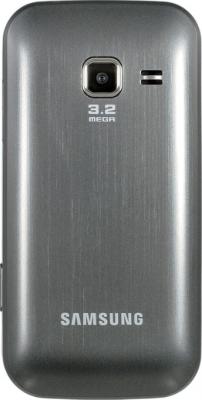 Мобильный телефон Samsung C3752 Gray (GT-C3752 MAASER) - вид сзади