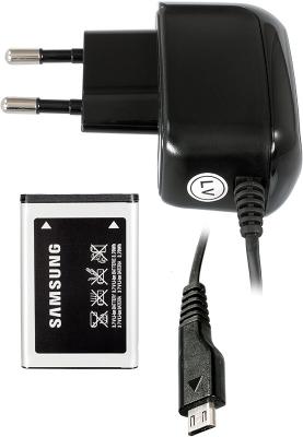 Мобильный телефон Samsung E2652 Champ Black - зарядное, аккумулятор
