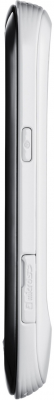 Мобильный телефон Samsung S3850 Corby II White - вид сбоку