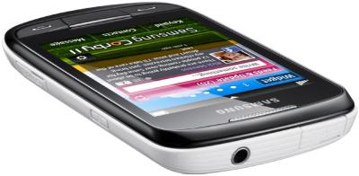 Мобильный телефон Samsung S3850 Corby II White - общий вид