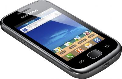 Смартфон Samsung S5660 Galaxy Gio Dark Silver (GT-S5660 DSASER) - общий вид