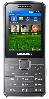 Мобильный телефон Samsung S5610 Silver (GT-S5610 MSASER) - вид спереди