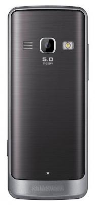 Мобильный телефон Samsung S5610 Silver (GT-S5610 MSASER) - вид сзади