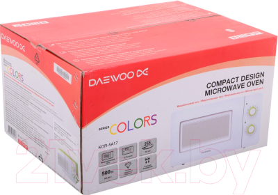 Микроволновая печь Daewoo KOR-5A17G - коробка
