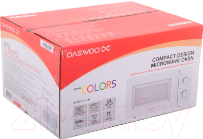 Микроволновая печь Daewoo KOR-5A17W - коробка